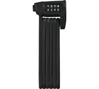 Antivol pliable ABUS Bordo Combo Lite 6150/85 avec sacoche - serrure à combinaison extra-légère en acier spécial - niveau de sécurité ABUS 6 - 85 cm - noir