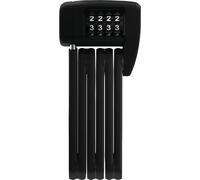 Antivol pliable ABUS Bordo Lite 6055C - avec code - serrure à combinaison extra-légère en acier spécial - niveau de sécurité ABUS 7 - 60 cm - noir