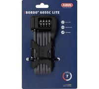 Abus Bordo Lite 6055C - Antivol vélo Black + SH Support Unique