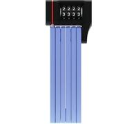 Antivol pliable ABUS Bordo uGrip 5700C SH avec support - Antivol vélo à code avec barre de 5 mm d'épaisseur - Niveau de sécurité ABUS 7 - 80 cm - Bleu
