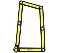 AUVRAY - Antivol articulé CITY LOCK 85 CM - Antivol pliant - Grande longueur - Léger et pratique - Protection nylon - Haute sécurité