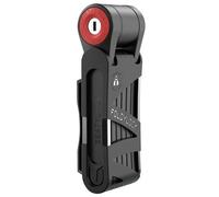 Seatylock Antivol pliable Mini acier trempé à clé 75 cm Noir