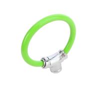 Antivol portable épais pour vélo de montagne, vélo de route, antivol robuste avec 2 clés, câble en acier résistant aux intempéries pour scooter (vert)