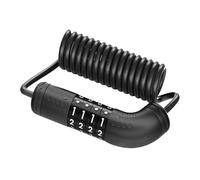 Antivol pour casque de moto | Fournitures de vélo légères et rétractables | Câble antivol à combinaison, pour la ville, la montagne, les voyages, l'école, le guidon du vélo