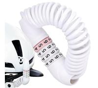 Antivol Pour Casque De Motocyclette | Combinaison À 4 Chiffres Robuste Portable - Cadenas Pour Bagages À Code Portable,Pour Le Campus Les Voyages La Navette Le Stationnement L'Extérieur La Sécurité L'