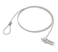 Antivol pour ordinateur portable LogiLink NBS002 argent