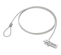 Antivol pour ordinateur portable LogiLink NBS002 argent