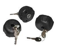 Antivol Pour Porte-Velos Peruzzo Siena-Pure Instinct (Antivol Fixation Support Velo) (Vendu Par 3) Multicolore