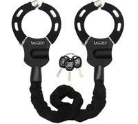 Antivol pour trottinette électrique, antivol à clé, avec manchon en caoutchouc, antivol haute pour vélo, 90 cm, idéal pour trottinettes électriques, vélos et poussettes. [VERROU DE MENOTTES POUR SCOOT
