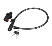 ANTIVOL POUR VELO 65 CM NOIR