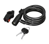 ANTIVOL PR VELO SPIRALE 120 CM NOIR