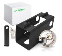 Antivol Remorque - Antivol remorque attelée et Non attelée,Verrouillage de la remorque pour pour tête d'attelage,2 Cles