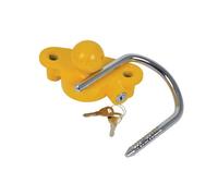 Antivol remorque caravane serrure de timon pour tete attelage auto voiture