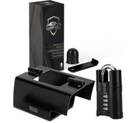 Antivol Remorque Universel Solide et Amélioré - Cadenas de Haute Qualité Durable dans le Temps - Cache Boule d'Attelage Offert -