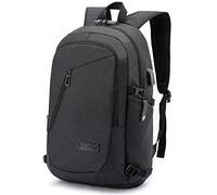 Antivol Sac à Dos Ordinateur Portable 15.6 Pouces Homme Imperméable avec USB Charging Port Sac à Dos D'affaires Sac a Dos PC Portable pour Loisirs/Affaire/Scolaire Noir