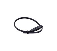 Bbb Zip-ty Cable Lock Argenté 3.5 x 450 mm Black