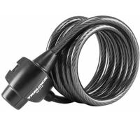 Antivol Spirale TRELOCK SK110 Câble 8x1500mm / A clé / Noir