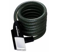 Antivol Spirale TRELOCK SK215 Câble 10x1500mm / A clé / Noir