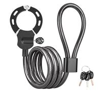 Antivol Trotinette Electrique,Cadenas Trotinette Electrique Antivol Menotte Haute Sécurité Antivol De Vélo,1.2M Cadenas Trotinette Electrique,Cadenas Velo Antivol,Accessoires Trottinette Electrique