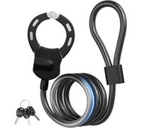 Antivol Trotinette Electrique, Cadenas Trotinette, Menotte Antivols Velo Avec Clés Et Sac Etanche, Chaînes Antivol Pour Bicyclette, Scooter, Vélo Electrique, Trottinette Auto-Equilibrée