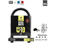 Auvray Antivol en U pour moto Force 10 DF 120/216 120 x 217 SRA