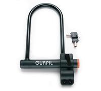 Antivol U fourche avec support Gurpil - noir - 195 x 245