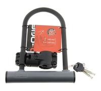 Antivol U - Marque - Avec Support 180X245Mm - Vélo loisir - Mixte - Adulte - Noir