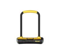 Onguard Antivol en U Bulldog Combo Sdr à combinaison - 115 x 230 x 13 mm - Noir/Jaune