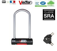 Vector Antivol U moto Max L1 - 130 x 250 mm