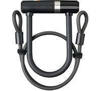 Antivol U vélo avec câble - Newton U-Lock Mini - Câble de 100 cm - Lanse de 14 mm - Acier trempé