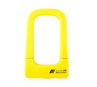 Antivol U Vélo et Trottinette Électrique - Haute Sécurité avec 3 Clés Anse Alliage 14 mm Ultraléger pour Antivol Trotinette, Vélo et Moto (Jaune)