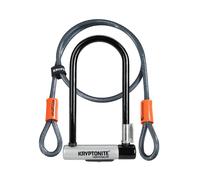 Kryptonite KryptoLok Standard Antivol vélo + Kryptoflex 2020 Antivols noir, argent
