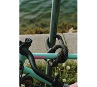 Antivol velo chaine a cle abus yarnit 4004k diam 24 mm longueur 140 cm avec serr