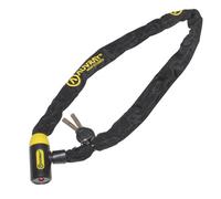 AUVRAY Chaine antivol C-Bloc 90cm Ã6mm serrure Ã clÃ© integrÃ©e