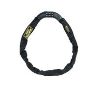 Antivol vélo chaîne BURG WACHTER 280 C 90 BLACK Acier 6 mm gainé code