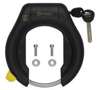 Antivol velo fer a cheval auvray evo lock noir/jaune (ouverture 59mm) Noir G
