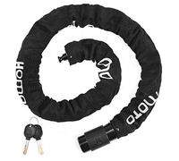 Antivol Velo, Niveau de Sécurité élevé 100CM Cadenas de Bicyclette avec ntivol Moto Cadenas Velo Antivol Chaînes antivol pour Velo Electrique, Porte, Trotinette Electrique etc.