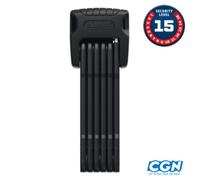 ANTIVOL VELO PLIABLE A CLE L 85CM ABUS BORDO GRANIT XPLUS 6500K/90 NOIR +
