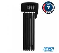 ANTIVOL VELO PLIABLE A CODE L 85CM ABUS BORDO COMBO LITE 6055C/85 NOI R +