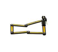 Antivol velo pliable auvray bloc l 85cm noir type couteau