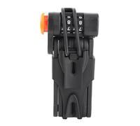 Antivol Vélo Résistant, Cadenas Combination Pliable 85cm, Alliage Solide Noir - Sécurité Renforcée, Protection Sans Clé, Portable Pour Vélos et Motos