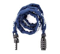 Antivol Vélo Sécurité Scooter Moto Trottinette Combinaison Réinitialisable Chaîne 4mm Acier Nylon 120cm Anti-Vol Résistant Coupures Pressions Léger Transportable Urbain Moderne