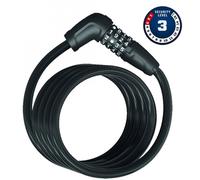 ANTIVOL VELO SPIRAL A CODE D10 X 1.80M ABUS NUMERO 5510C NOIR SANS SUPPORT