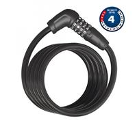 ANTIVOL VELO SPIRAL A CODE D12 X 1.80M ABUS TRESOR 6512C NOIR SANS SUPPORT