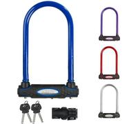 Antivol Vélo U a Clé - MASTER LOCK - 8195EURDPROCOL - Corps en Acier Cémenté - Anse a Double Verrouillage