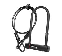 Trelock Antivol vélo U U4 Plus 108 x 230 mm (diam 14 mm) avec câble boucle - hom