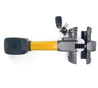 Antivol Voiture Haut de Gamme, Canne Antivol Voiture 2en1 Sans/Avec Alarme 120dB, Bloque Volant Plus Sûr et Dissuasif Autour d'un Rayon, Meilleur Barre Bloc Anti Vol Auto Camping-Car