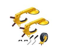 Antivol Voiture Universel-VEVOR-Lot de 2 Sabots de Roue Antivol- pour Véhicules Caravanes Camions Moto SUV