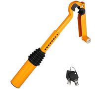 Antivol Volant Verrouillage du frein à main au levier de vitesse, construction en acier robuste, antivol pour voiture, solution stationnement sécurisée