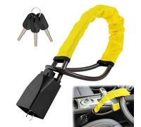 Antivol Volant Voiture pour Renault Modus/Grand Modus 04-12 | Système de Sécurité Anti-Vol Dispositif Robuste avec 3 Clés